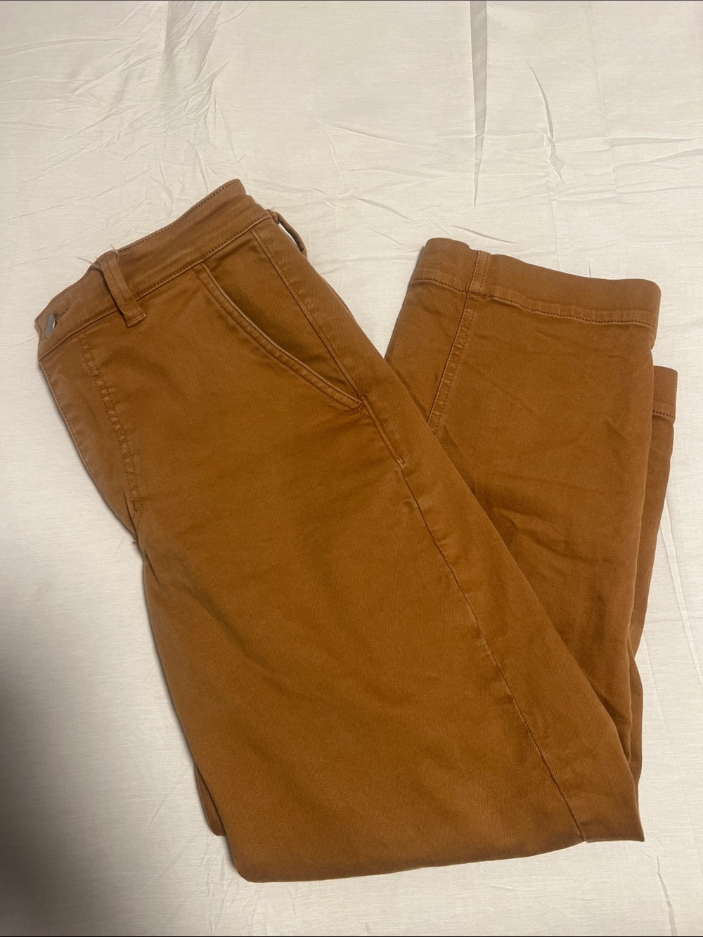 Women’s Everlane Pants in Mustard Brown